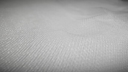 The Subtle Elegance of White Fabric Texture