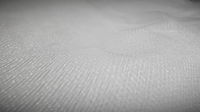 The Subtle Elegance of White Fabric Texture