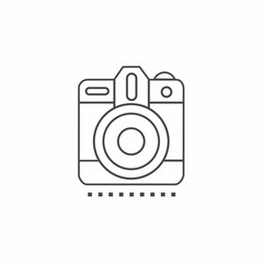 Camera vector collection. Illustration design for business. Stock vector.