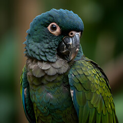 Obraz premium Stunning BlueThroated Macaw Photo