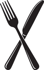 icon fork and knife sign