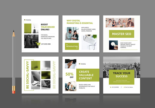 Digital Marketing Social Media Post Design