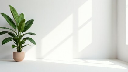 Pure white minimalist backdrop, ideal for product showcasing, backdrop, product