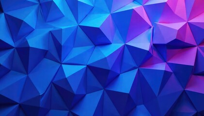 Repeating blue triangles form a vibrant geometric pattern , texture, vector, blue