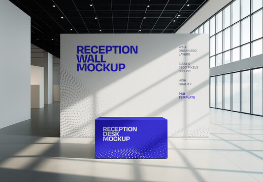Reception Branding Mockup