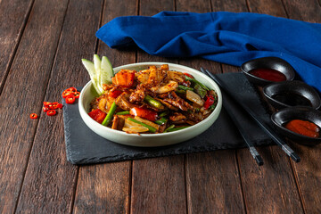 Double Cooked Pork Belly