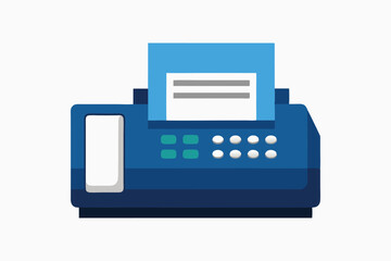 Obraz premium printer icon vector illustration