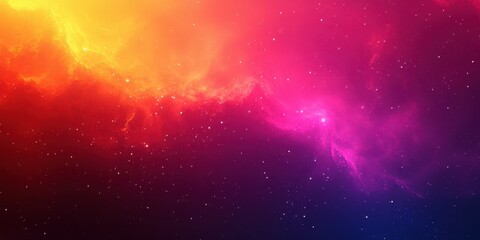 Fototapeta premium Colorful cosmic nebula filled with stars in the night sky