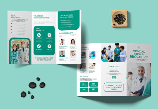 Professional Medical Trifold Brochure