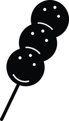 vector illustration of a cartoon mushroom