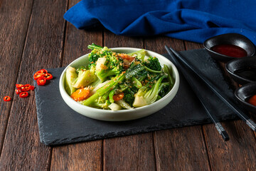 Chinese Vegetables with Garlic