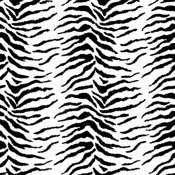 tiger fur texture vector design illustration 