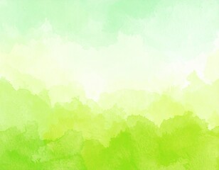 abstract watercolor green background summer spring energy freshness.