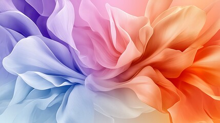 Obraz premium there is a close up of a colorful flower with a blurry background