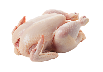 Raw poultry chicken legs Fresh Pomelo with Stem and Leaves, perfect for a fresh meal ingredient