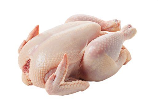 Raw poultry chicken legs Fresh Pomelo with Stem and Leaves, perfect for a fresh meal ingredient