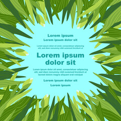 Illustration of a floral background featuring various tulips flowers, with a text placeholder. Ideal for banners, covers, greeting cards, invitations, posters, and other design templates. Hand-drawn