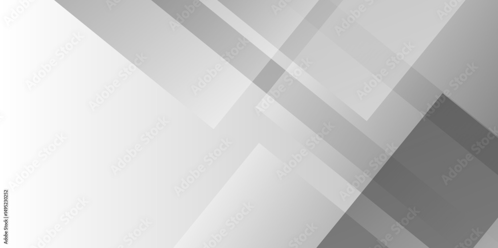 Poster abstract white rectangle shape geometric line background. abstract seamless modern white and gray co