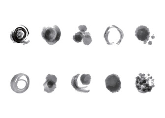 墨　セット　アイコン