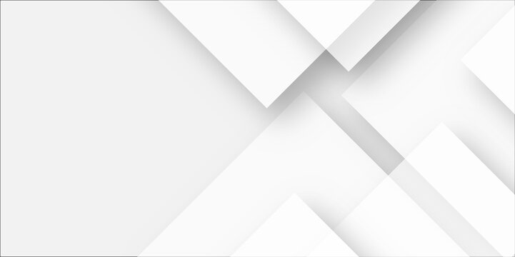 Grey white abstract background paper shine and layer element vector for presentation design. Vector white horizontal template for business banner, formal invitation backdrop, luxury modern .
