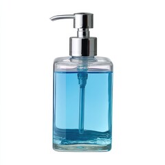Modern Liquid Soap Dispenser with Chrome Pump