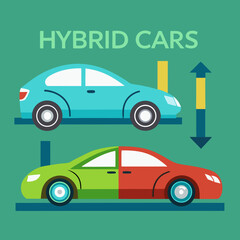 retro car vector illustration