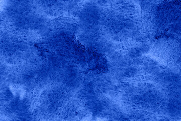 Blue abstract watercolor texture background.