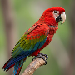 Fototapeta premium Scarlet Macaw Stunning Bird Images