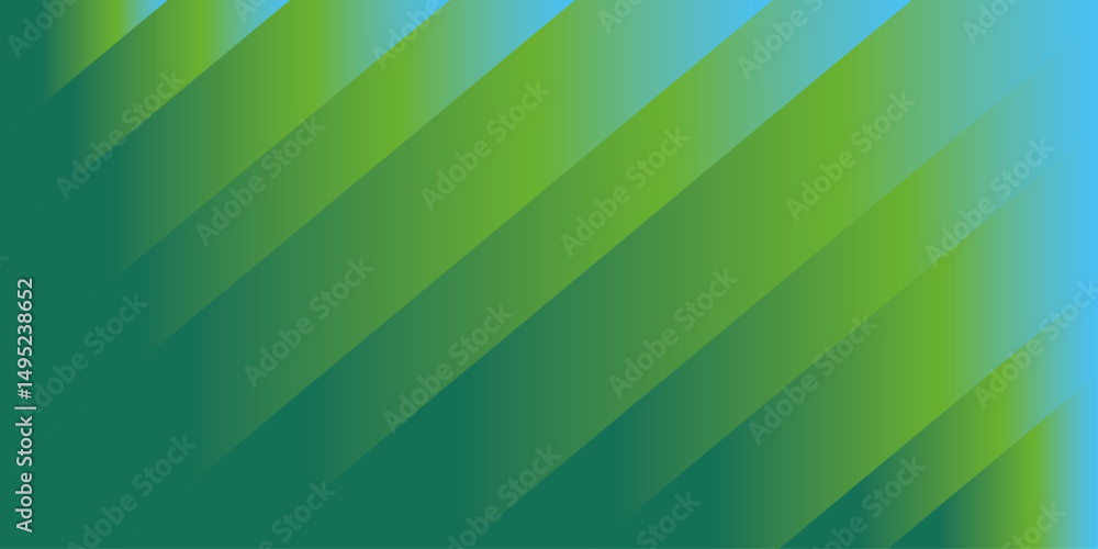 Poster banner background. colorful, bright green .abstract digital background with a bold diagonal stripe p