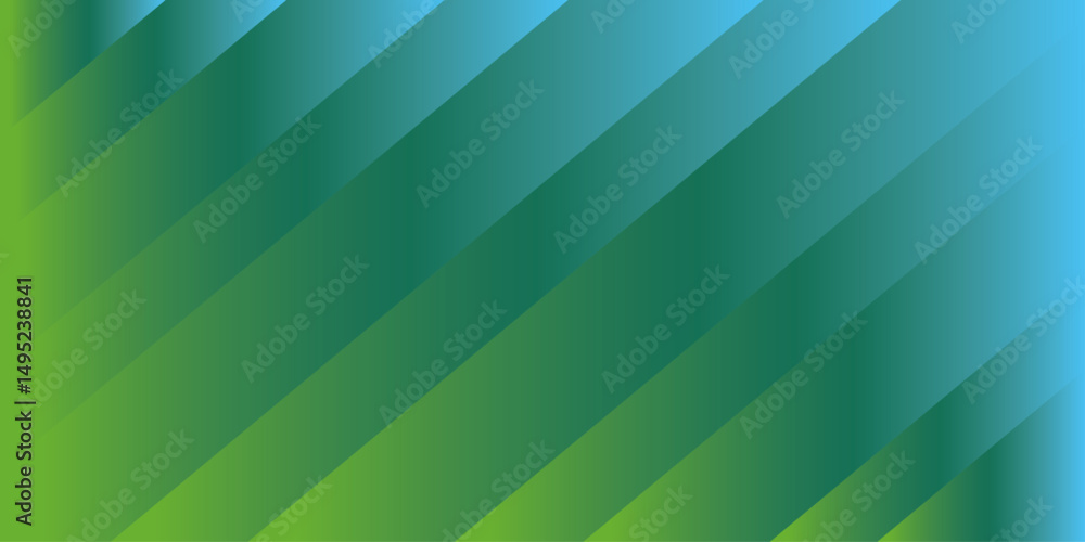 Poster banner background. colorful, bright green .abstract digital background with a bold diagonal stripe p