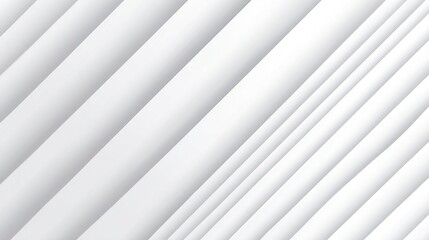 Fototapeta premium Modern Vector Design Template with Abstract White Background, Diagonal Lines, Light Gray Color, Copy Space, Flat Lay Mockup
