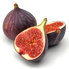 Ripe figs still life purple and red delight fresh fruit photography healthy food choices sweet treat gourmet dessert