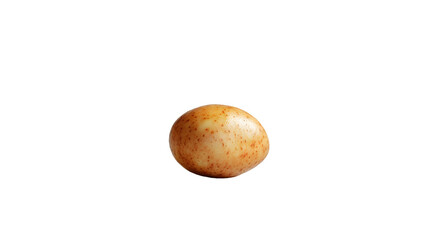 Fototapeta premium Fresh Potato Isolated on Transparent Background - High-Quality Image for Commercial Use