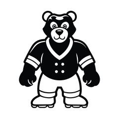 panda cartoon animal