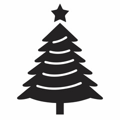 abstract christmas tree