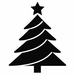 abstract christmas tree