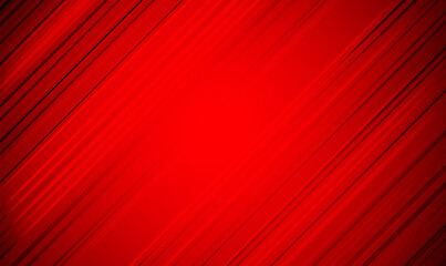 Fototapeta premium Abstract red vector background with stripes