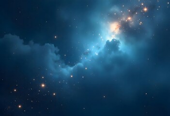 Obraz premium space background with stars