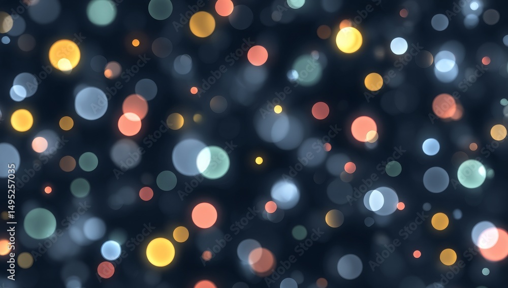 Poster bokeh spectrum a represents diversity and inclusion through a spectrum of bokeh lights, each orb sho
