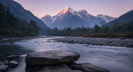 River Scene for 3D Design – Stunning Nature Landscape Reference for 3D Modeling and Animation