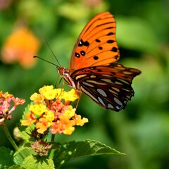 butterfly on flower