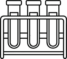 Test&nbsp;Tube&nbsp;Rack&nbsp;Icon.