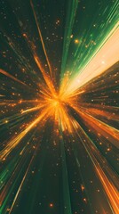 Abstract light streaks, cosmic speed, dark background, energy burst, futuristic design