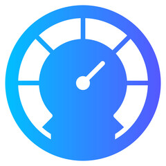performance gradient icon