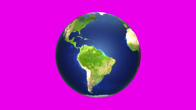 Earth Globe Animation Background