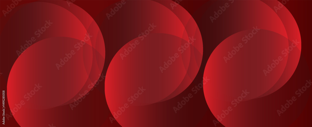 Poster red abstract background. dynamic shapes composition. vectors