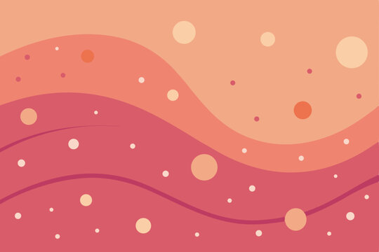 abstract background with red circles