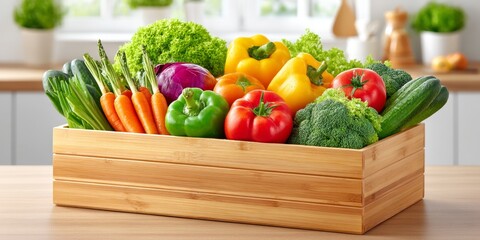 A compost bin full of vegetable scraps in an eco-friendly kitchen