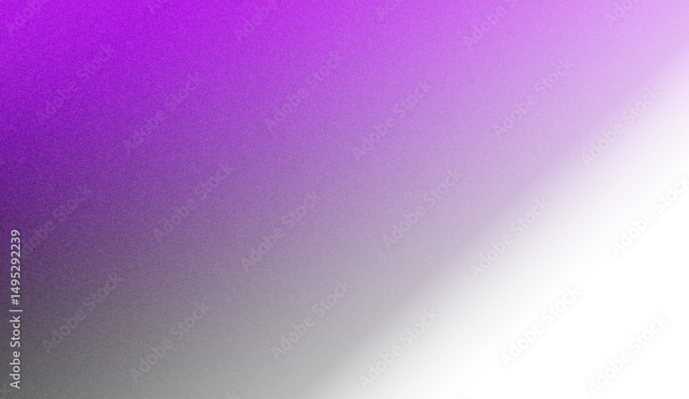 Poster abstract purple gradient background with black corner.