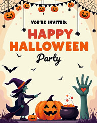  Halloween Coloring Book Cover for Kids